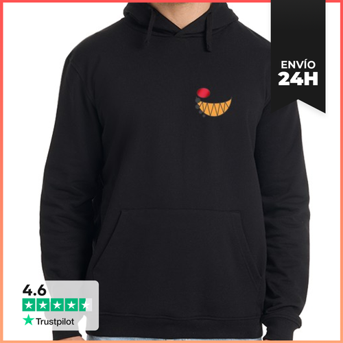 Sudadera Unisex Con Capucha Sonrisa Demoniaca Alastor LaTostadora - latostadora.com - Modalova