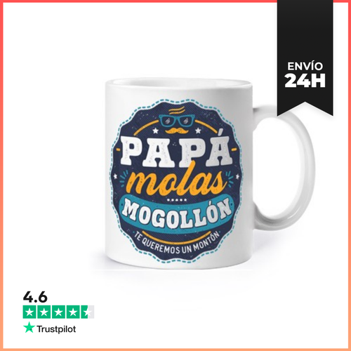 Taza Papá Molas Mogollón LaTostadora - latostadora.com - Modalova