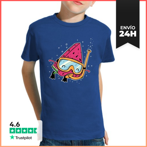 Camiseta Clásica Para Niños Watermelon LaTostadora - latostadora.com - Modalova