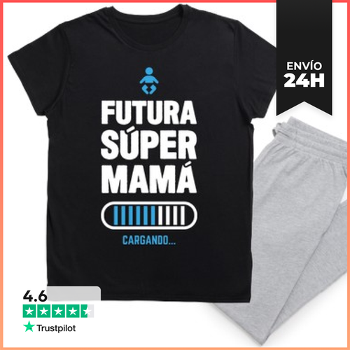 Pijama Futura Súper Mamá LaTostadora - latostadora.com - Modalova