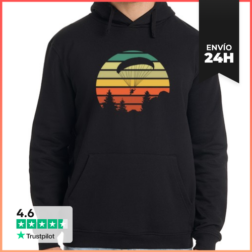 Sudadera Unisex Con Capucha Parapente Deporte Al Aire Libre - latostadora.com - Modalova