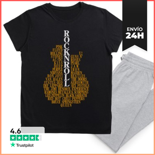 Pijama Guitarra Rock N Roll LaTostadora - latostadora.com - Modalova