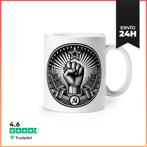 Taza EMBLEMA PUÑO COMUNISTA SOVIÉTICO LaTostadora - latostadora.com - Modalova