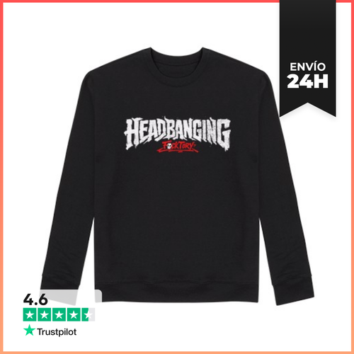 Sudadera Unisex Headbanging Blanco LaTostadora - latostadora.com - Modalova