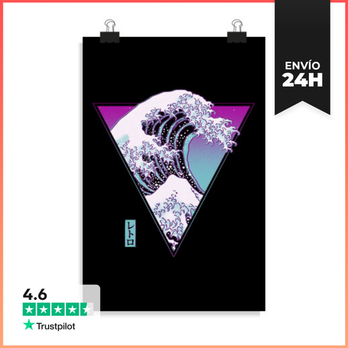 Póster Vertical The Great Synthwave LaTostadora - latostadora.com - Modalova
