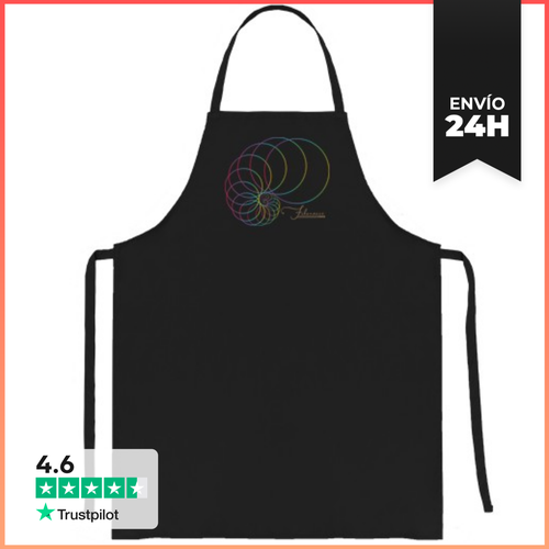Delantal Fibonacci Serie Matemáticas Delantal LaTostadora - latostadora.com - Modalova