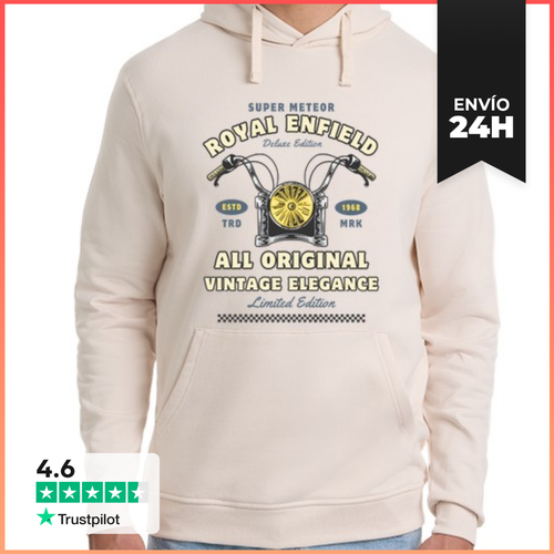 Sudadera Unisex Con Capucha Motos Clásicas Estilo 1968 Vintage - latostadora.com - Modalova