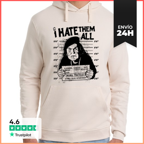 Sudadera Unisex Con Capucha Mama Fratelli LaTostadora - latostadora.com - Modalova