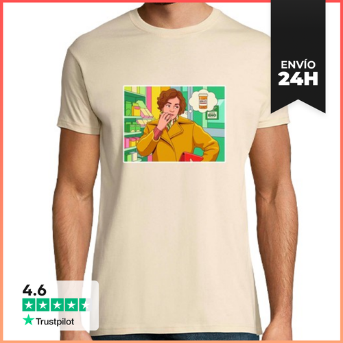Camiseta Hombre Clásica Minilips - Almodovar LaTostadora - latostadora.com - Modalova