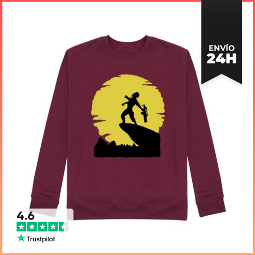 Sudadera Unisex The Alien King LaTostadora - latostadora.com - Modalova