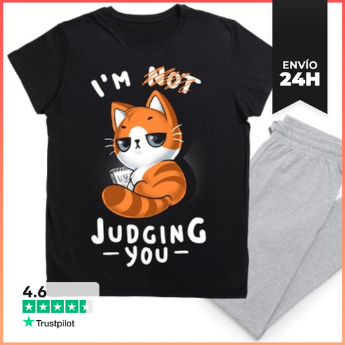 Pijama Judging You - Funny Sarcastic Kitty LaTostadora - latostadora.com - Modalova