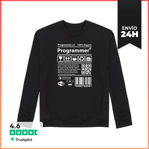 Sudadera Unisex Programmer White LaTostadora - latostadora.com - Modalova