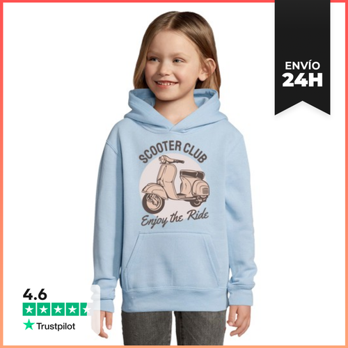 Sudadera Para Niños Con Capucha SCOOTER CLUB ENJOY THE RIDE - latostadora.com - Modalova