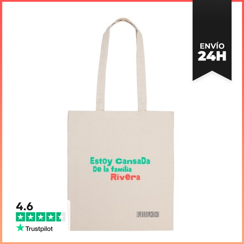 Bolsa De Tela Estoy Cansada LaTostadora - latostadora.com - Modalova