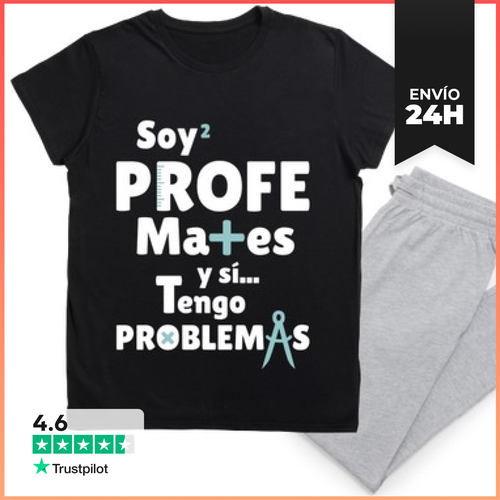 Pijama Soy PROFE De Mates LaTostadora - latostadora.com - Modalova