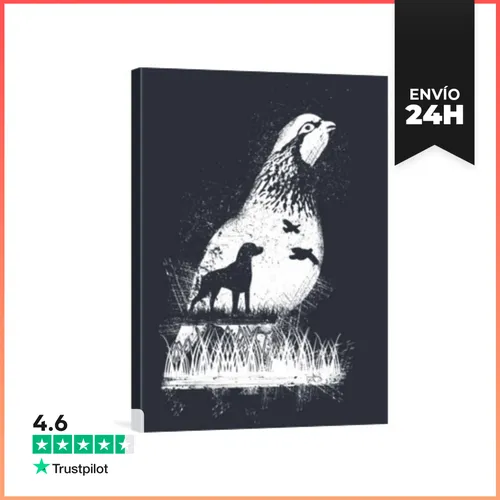 Lienzo Vertical Perdiz LaTostadora - latostadora.com - Modalova