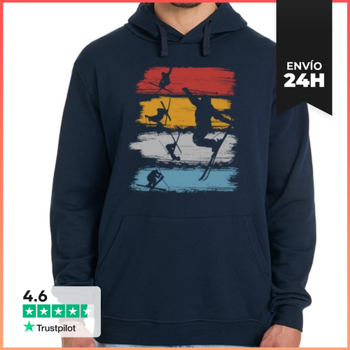 Sudadera Unisex Con Capucha Esquí De Estilo Libre LaTostadora - latostadora.com - Modalova