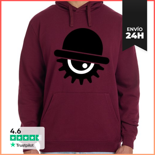 Sudadera Unisex Con Capucha Ojo - La Naranja Mecánica LaTostadora - latostadora.com - Modalova