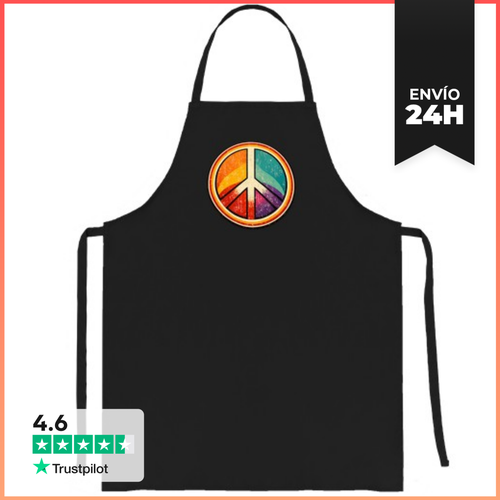 Delantal Signo De Paz LaTostadora - latostadora.com - Modalova