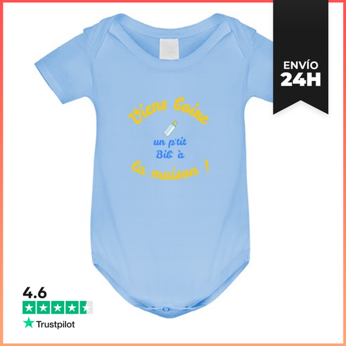Body Bebé Simplemente Beber Un Babero Lil En Casa LaTostadora - latostadora.com - Modalova