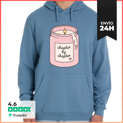 Sudadera Unisex Con Capucha Vela Rosa Capítulo Por Capítulo - latostadora.com - Modalova