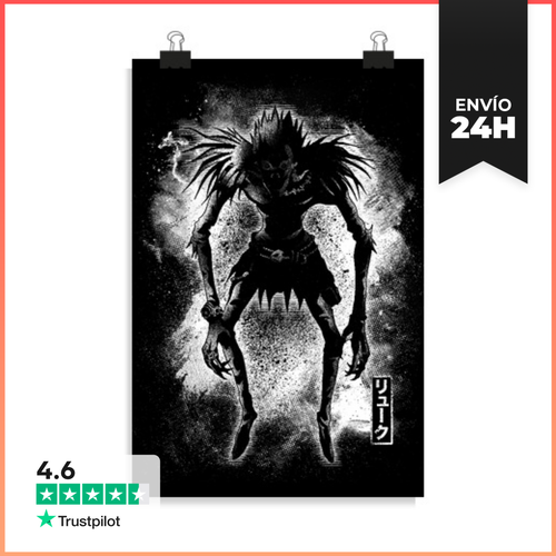 Póster Vertical Ryuk Cósmico LaTostadora - latostadora.com - Modalova