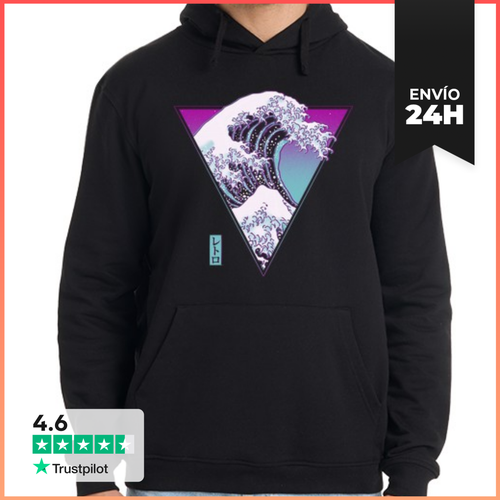 Sudadera Unisex Con Capucha The Great Synthwave LaTostadora - latostadora.com - Modalova