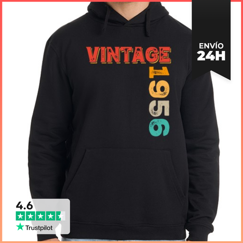 Sudadera Unisex Con Capucha 1956 Vintage LaTostadora - latostadora.com - Modalova