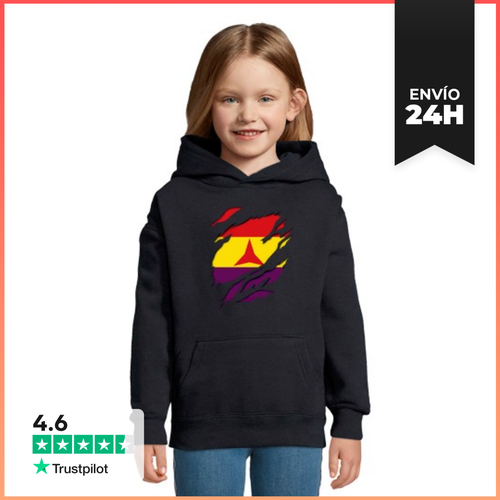 Sudadera Para Niños Con Capucha 2ª Republica Brigadas - latostadora.com - Modalova
