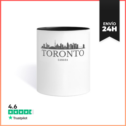 Taza De Colores Toronto Canadá, Horizonte De Toronto LaTostadora - latostadora.com - Modalova