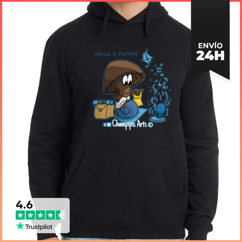 Sudadera Unisex Con Capucha Sudadera Nómada Y Mathics LaTostadora - latostadora.com - Modalova