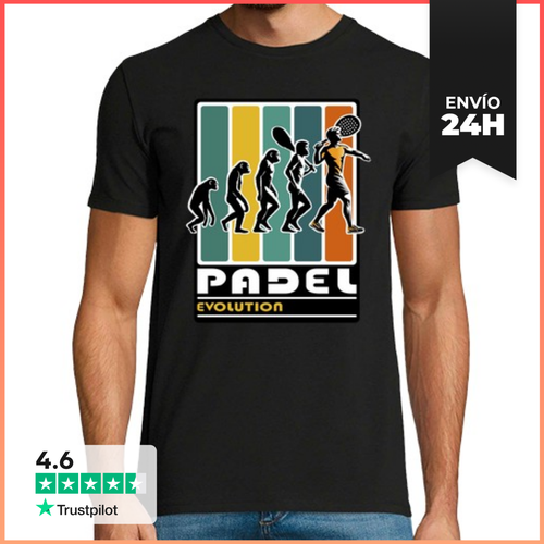 Camiseta Hombre Clásica PADEL EVOLUTION LaTostadora - latostadora.com - Modalova