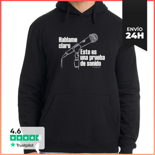 Sudadera Unisex Con Capucha THCS003_PRUEBA_SONIDO LaTostadora - latostadora.com - Modalova