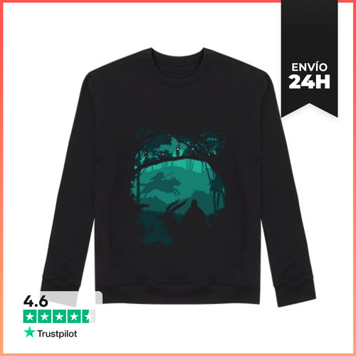 Sudadera Unisex Princesa Mononoke - Princesa De Foerst - latostadora.com - Modalova