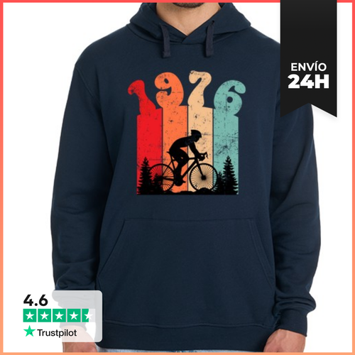 Sudadera Unisex Con Capucha 1976 Ciclista LaTostadora - latostadora.com - Modalova
