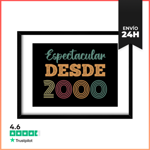 Cuadro Con Marco Horizontal ESPECTACULAR DESDE 2000 LaTostadora - latostadora.com - Modalova
