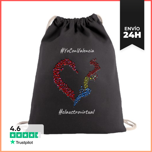 Mochila Saco Con Cuerdas YoConValencia Blanco LaTostadora - latostadora.com - Modalova