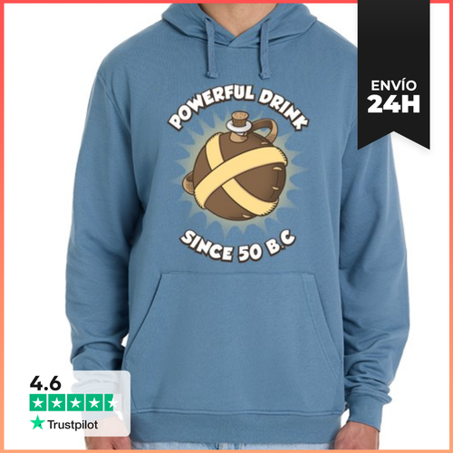 Sudadera Unisex Con Capucha Bebida Poderosa LaTostadora - latostadora.com - Modalova