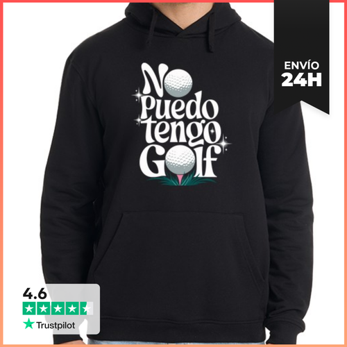 Sudadera Unisex Con Capucha No Puedo Tengo Golf LaTostadora - latostadora.com - Modalova