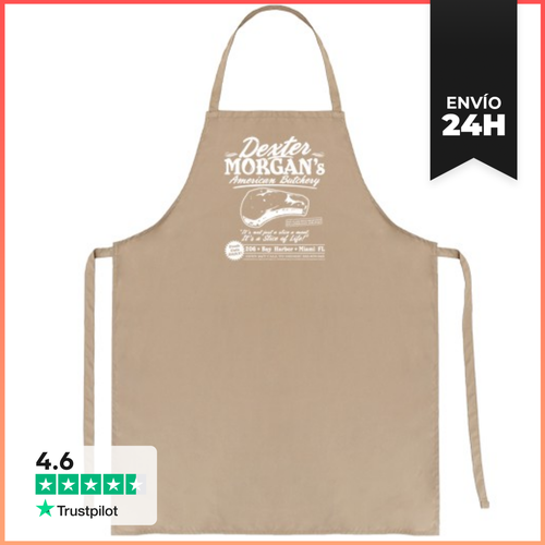 Delantal Dexter Morgan Carnicería Americana LaTostadora - latostadora.com - Modalova