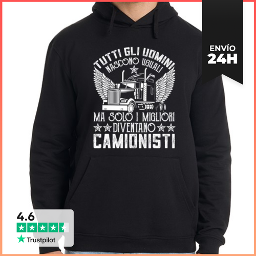 Sudadera Unisex Con Capucha Gracioso Conductor De Camión Humor - latostadora.com - Modalova