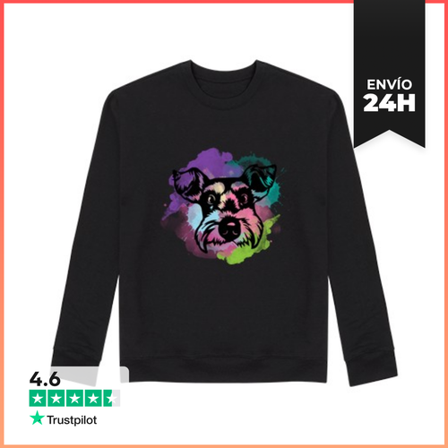 Sudadera Unisex Amante De Los Perros Salpicó Arte En Mi - latostadora.com - Modalova
