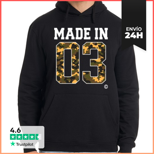 Sudadera Unisex Con Capucha Made In 2003 LaTostadora - latostadora.com - Modalova