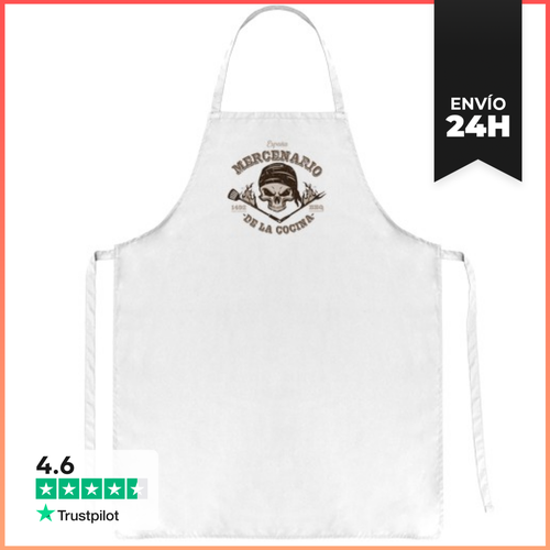 Delantal Mercenario Chef Sepia LaTostadora - latostadora.com - Modalova