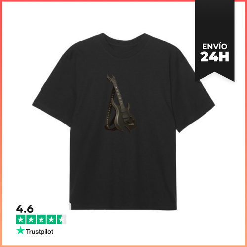 Camiseta Oversize GUITARRA DARK LaTostadora - latostadora.com - Modalova