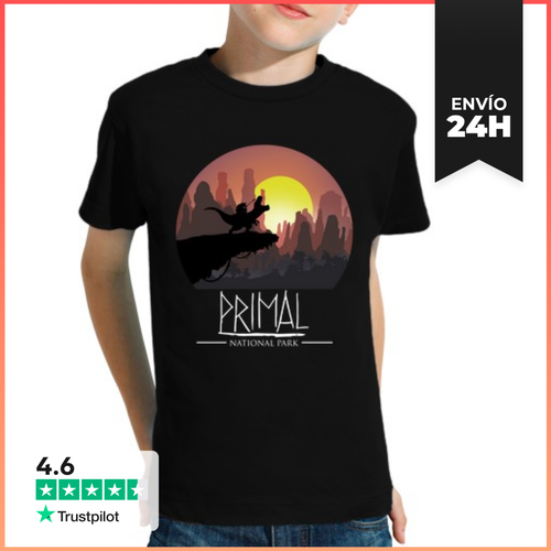 Camiseta Clásica Para Niños Parque Nacional Primal LaTostadora - latostadora.com - Modalova