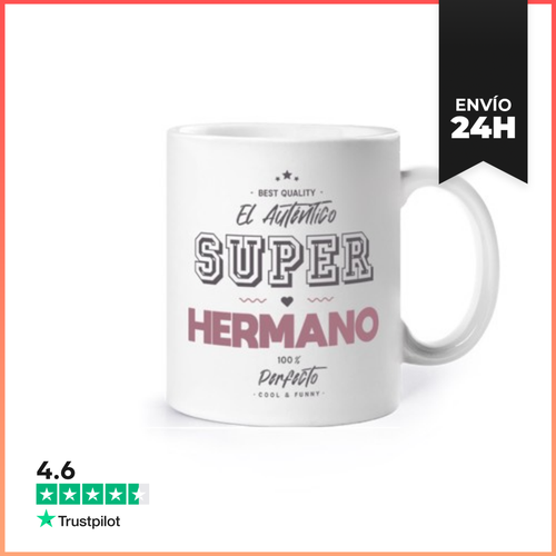 Taza El Auténtico Súper Hermano LaTostadora - latostadora.com - Modalova