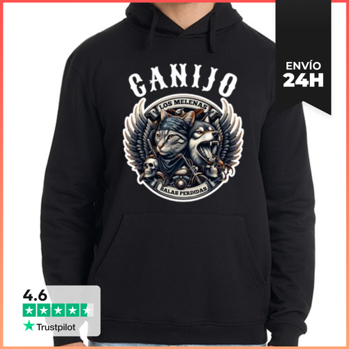 Sudadera Unisex Con Capucha SUDADERA CANIJO LaTostadora - latostadora.com - Modalova