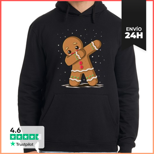 Sudadera Unisex Con Capucha Dabbing Gingerbread LaTostadora - latostadora.com - Modalova