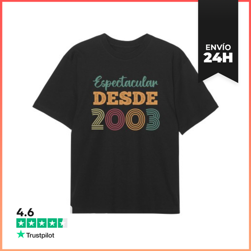 Camiseta Oversize ESPECTACULAR DESDE 2003 LaTostadora - latostadora.com - Modalova